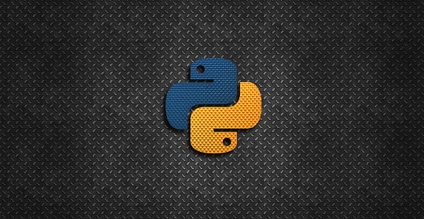 Python programming language logo
